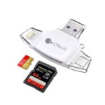 Coteetci CS5132-BK 4IN1 CARD READER(SD/TF)