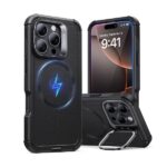 ESR Cyber Tough Case with Stash Stand for iPhone