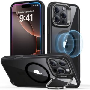 ESR HaloLock Clear Hybrid Case with Camera Control for iPhone 16 Series