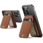 ESR HaloLock Geo Wallet Grip Stand (Caramel Brown)