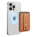 ESR Grip Wallet Stand (HaloLock) - Brown