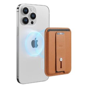 ESR Grip Wallet Stand (HaloLock) - Brown