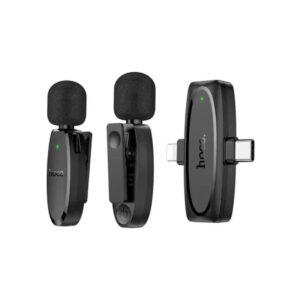 Hoco L15 Dual Wireless Lavalier Microphone Type-C+ Lightning