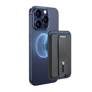 Magnetic Wallet (HaloLock) - Midnight Black