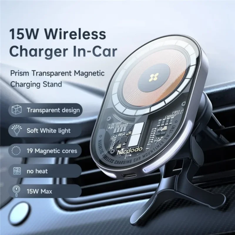 Mcdodo CH-234 15W Wireless Charger Car Mount
