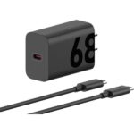 Motorola TurboPower 68W USB-C GaN Wall Charger with 6.5A Cable