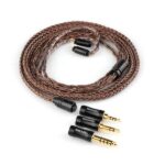 Tripowin Amber 0.78mm 2Interchangeable OFC Audio Cable