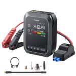 Baseus Primetrip Series Super Energy 4in1 Car Jump Starter 1200A with 150 PSI Tire Inflator, 3000mAh Power Bank & Flashlight