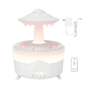 Rain Cloud Humidifier Water Drip, Essential Oil Diffuser with multi-Colors LED Lights