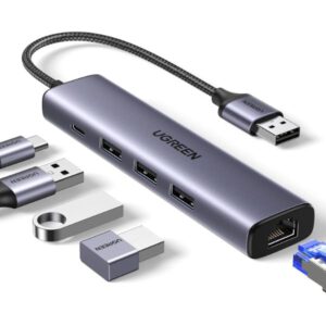 UGREEN CM475 5-in-1 Multifunctional USB Hub (60554)