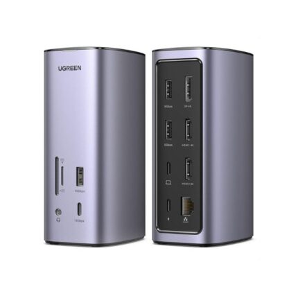 Ugreen CM555 Revodok Pro 12-in-1 4k HDMI Universal Docking Station (90325)