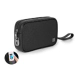 WiWU Master Genuine Leather Fingerprint Lock Pouch