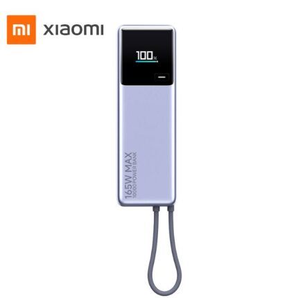 Xiaomi 10000mAh 165W Power Bank with Built-in USB Cable