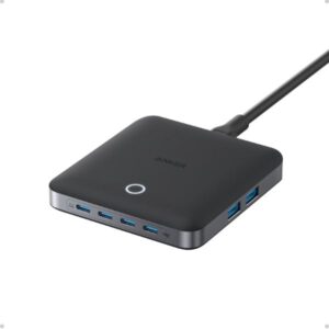 Anker 130W 6 Port PIQ 3.0 & GaN Fast Charger Adapter