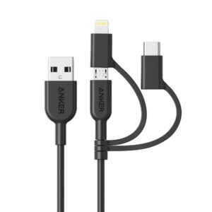 Anker Powerline II USB-A To 3 In 1 Charging Cable - A8436H12