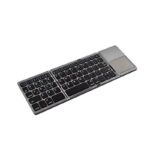 COTECi 63 Key Trifold Ultra Thin Wireless Touchpad Keyboard