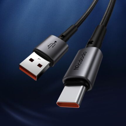 MCDODO CA359 PRISM SERIES TYPE-C 6A DATA CABLE 1.2M – BLACK
