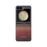 Pitaka MagEZ Case 5 Tactile Woven Case for Galaxy Z Flip6 -Sunset 1500D