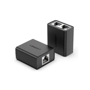 UGREEN CM210 (50923) RJ45 Splitter Adapter 2 Pack - Black
