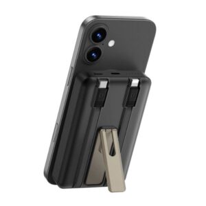 WiWU Wi-P056 Elite Power Bank 10000mAh Magnetic Wireless Charging With Stand