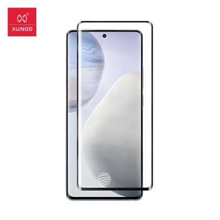 Mossily Vivo V27 Full Glue High Quality Curved Screen Tempered Glass f