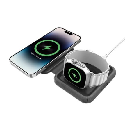 Momax Q.Mag Go 15W 2-in-1 MagSafe Wireless Charger