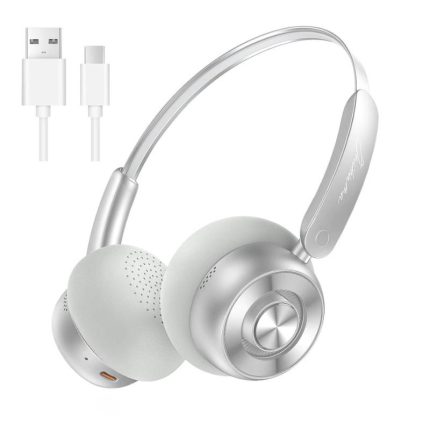 ONIKUMA GT820 Lightweight Wireless Gaming Headphone_Silver