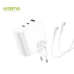 Oraimo OCW-E103T Power Gan 65W Charger Adapter