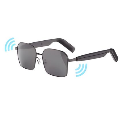 Smart Glasses Blue Light Filtering Lenses Bluetooth 5.4 Audio & Mic
