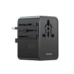 USAMS CC310 70W Three Type-C and Dual USB-A Ports Universal Travel Adapter