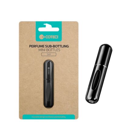 COTECi Mini 5ml Refillable Aluminum Perfume Atomizer Bottle