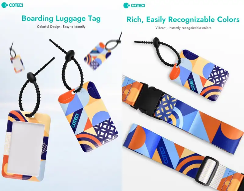 COTECi OT-006 Travel Luggage Strap & Tag