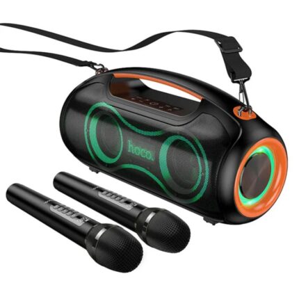 Hoco DS67 Bluetooth Party Speaker with 2 Wireless Microphones