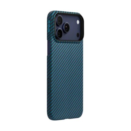 Pitaka Ultra-Slim Case Black/Blue for iPhone 17 Series