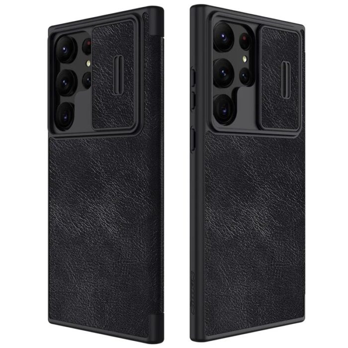 Samsung Galaxy Cover Card Holder PU Leather Flip Phone Protective Case S23/S23 Plus/S23 Ultra