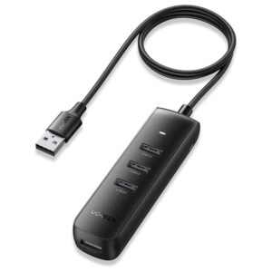UGREEN 20486 0.5m USB Hub 4 Ports USB Adapter USB 3.0 Data Transfer Converter