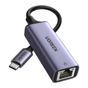 Ugreen CM255 Type-C to RJ45 1000mbps PD charging Adapter
