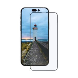 ANANK 2.5D Full Glass Pro with Black Frame – Tempered Glass for iPhone 13/14/15/16 Series. Ultimate Clarity. Edge-to-Edge Protection. Perfect Fit.