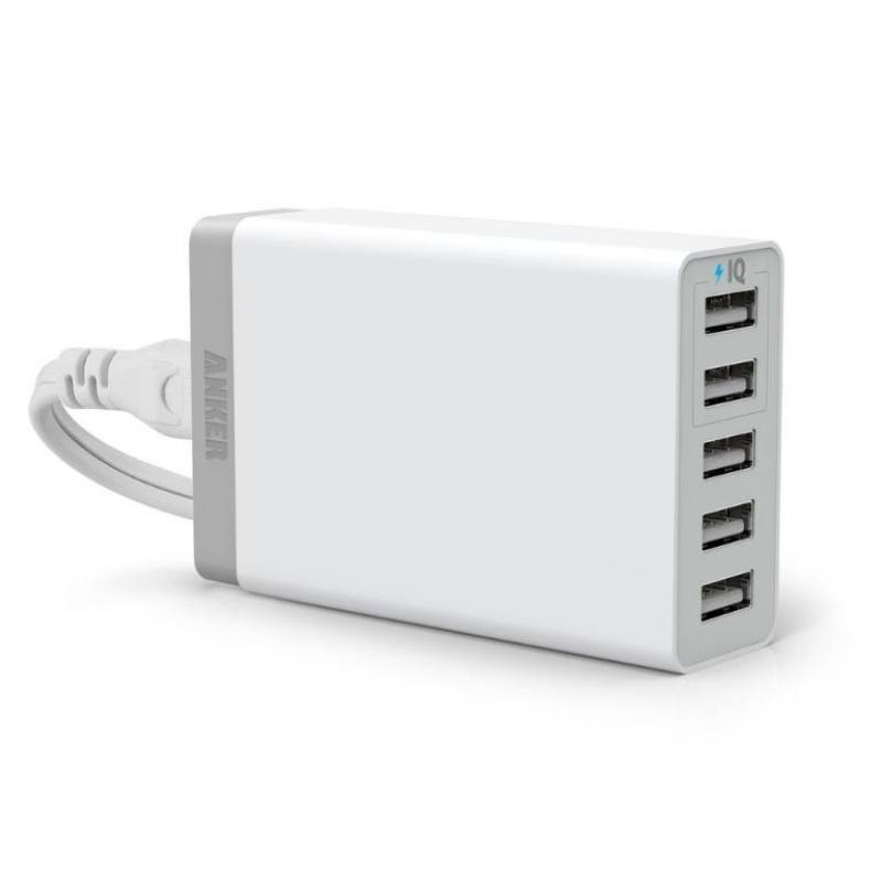 Anker PowerPort 5 Lite 25W 5 Port USB Wall Charger Anker PowerPort 5 Lite 25W 5 Port USB Wall Charger