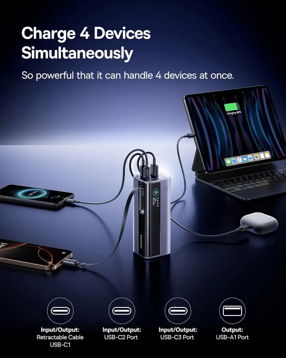 Baseus EnerGeek GR11 20000mAh 145W Power Bank