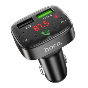 HOCO E59 Dual USB Car Charger Bluetooth FM Transmitter