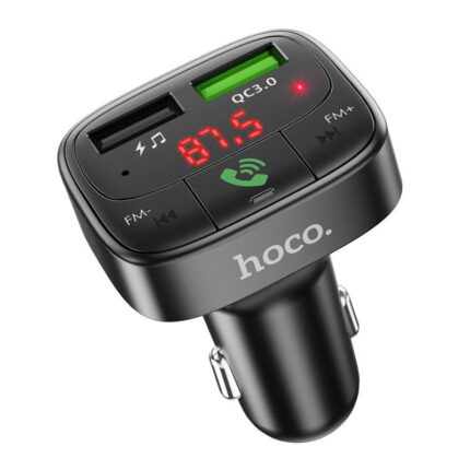 HOCO E59 Dual USB Car Charger Bluetooth FM Transmitter