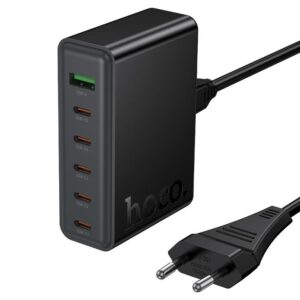 Hoco C152A Modern PD 70W 6-port(5C1A) Desktop Charger