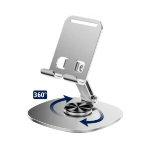JELLICO PH33 Metal 360 Degree Rotating Desktop Phone Holder