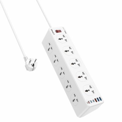 LDNIO SC10610C Universal Power Strip | 10 AC Outlets with 6 USB