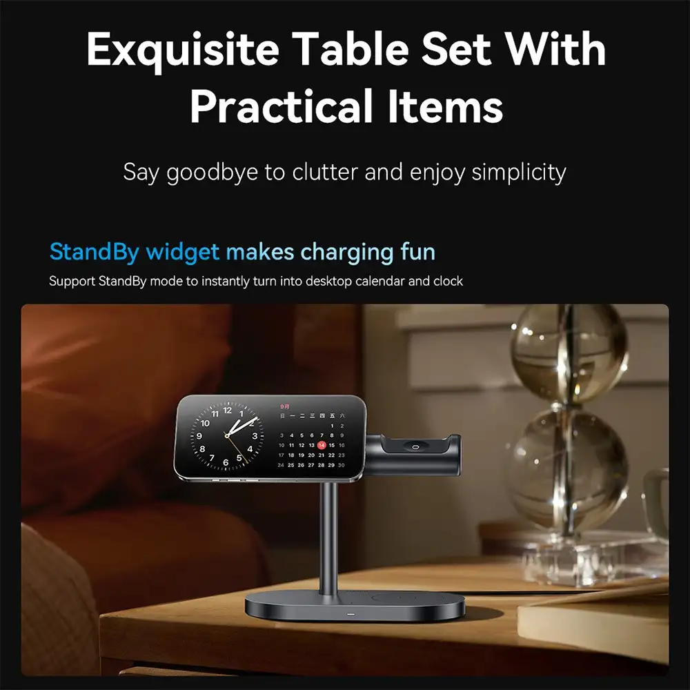 MAXCO MW16 Magnetic Qi2 Wireless Charger Stand 1