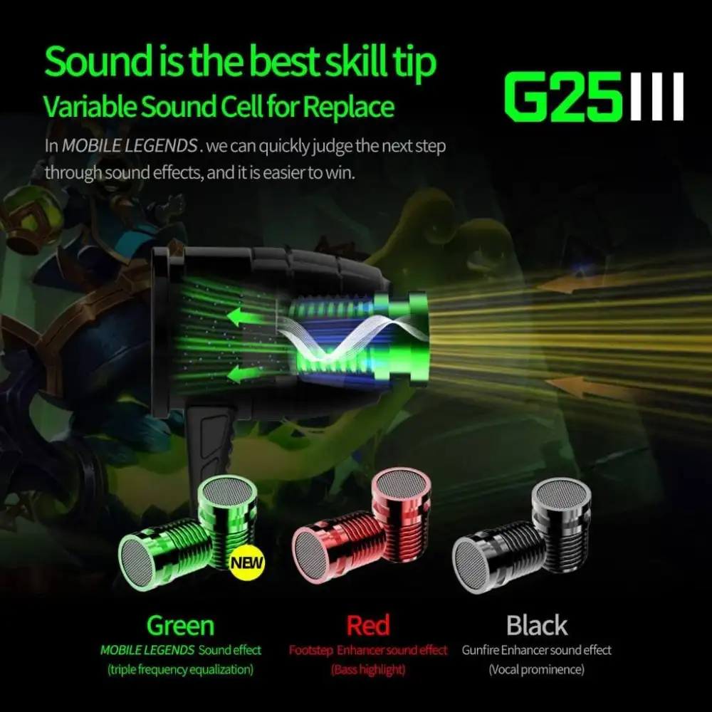 PLEXTONE G25 Mark III Gaming Earphone 2