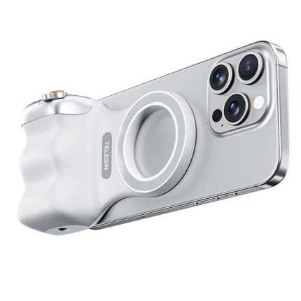 TELESIN Fun Shot Magnetic Grip 2 DSLR Style Shutter Grip for iPhone & Android