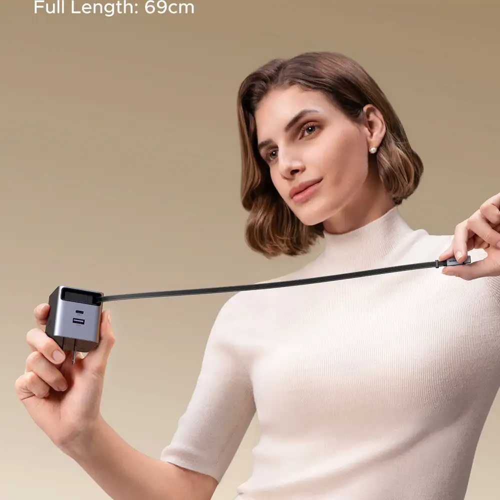 Ugreen 65824 65W GaN Fast Charger Adapter with Cable 2