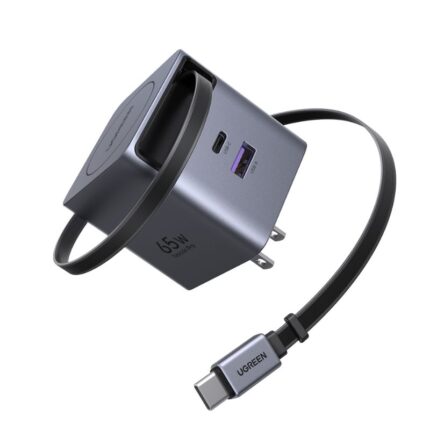 Ugreen 65824 65W GaN Fast Charger Adapter with Cable